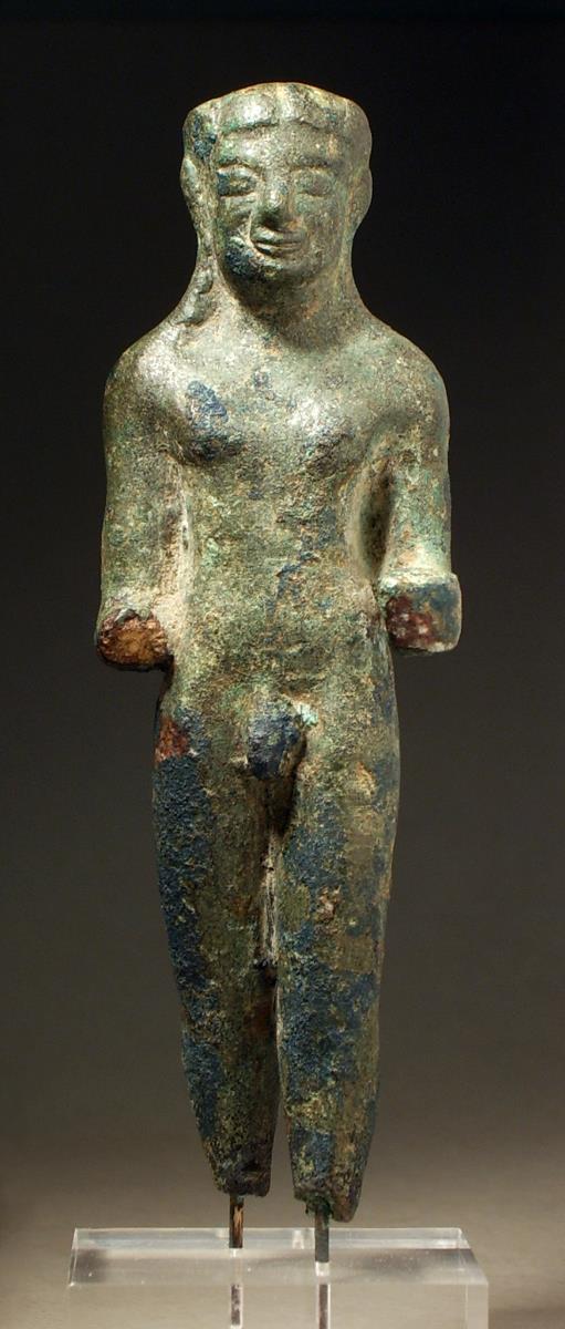 Statuette eines nackten Mannes