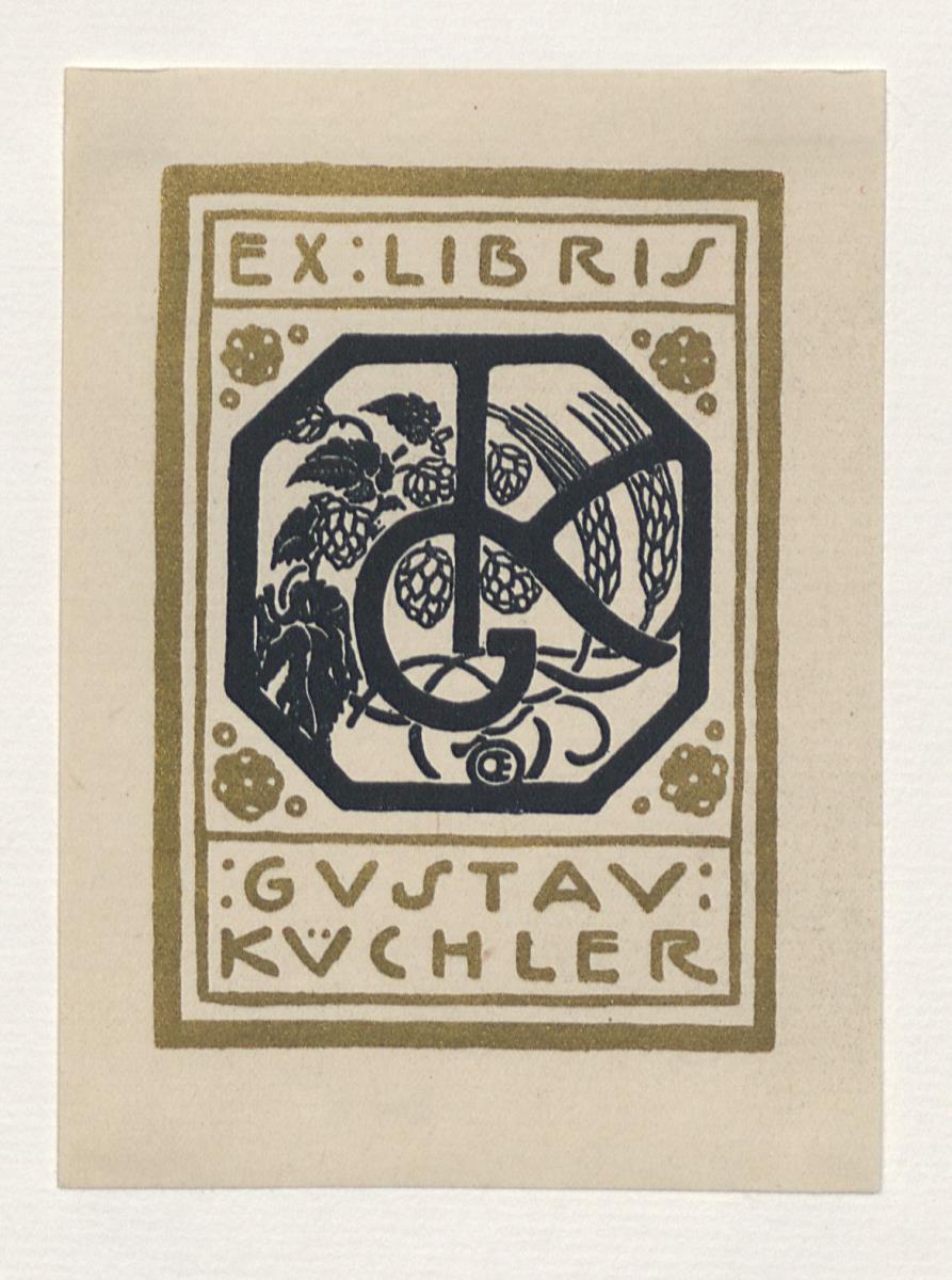 Exlibris Gustav Küchler