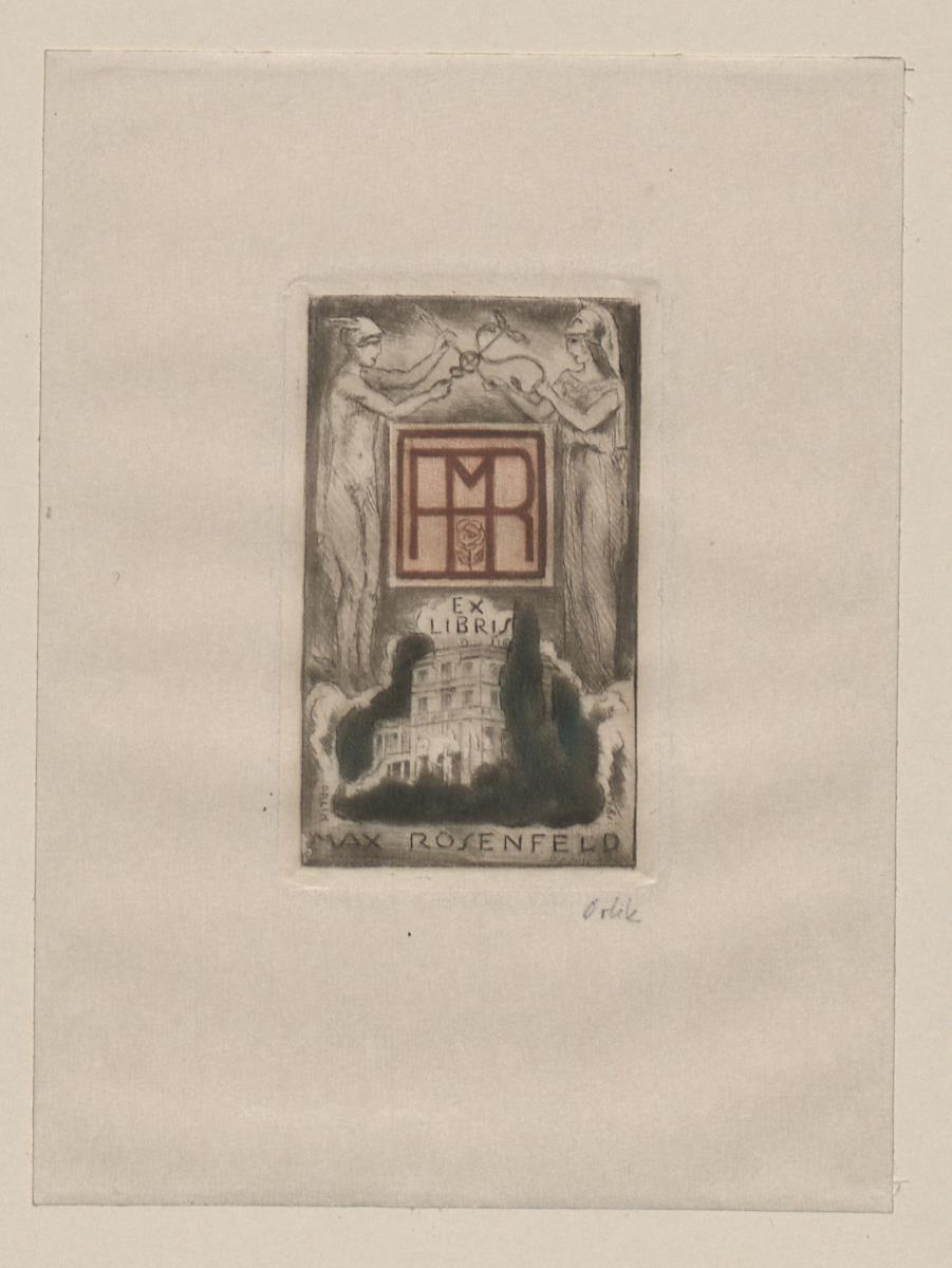 Exlibris Max Rosenfeld