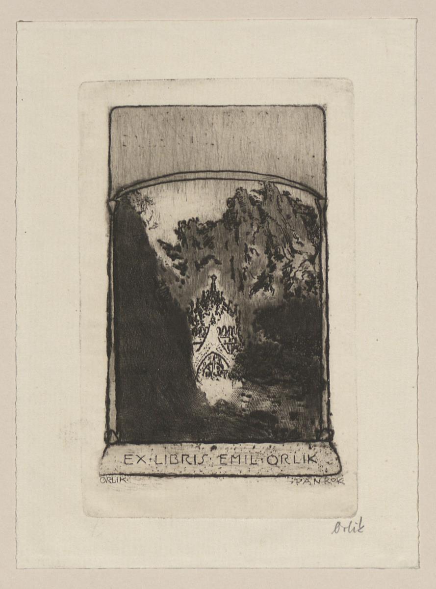 Exlibris Emil Orlik