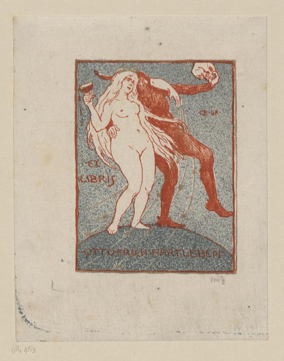 Exlibris Otto Erich Hartleben