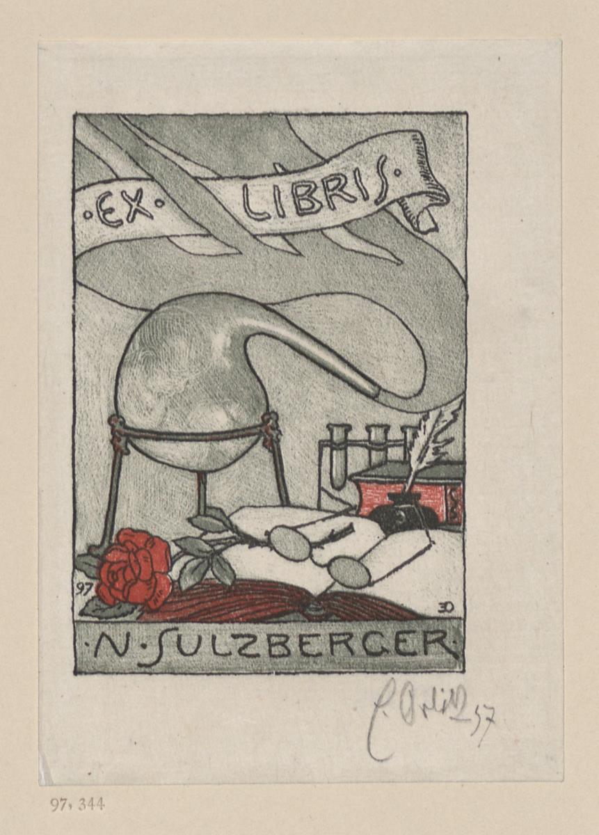 Exlibris N. Sulzberger