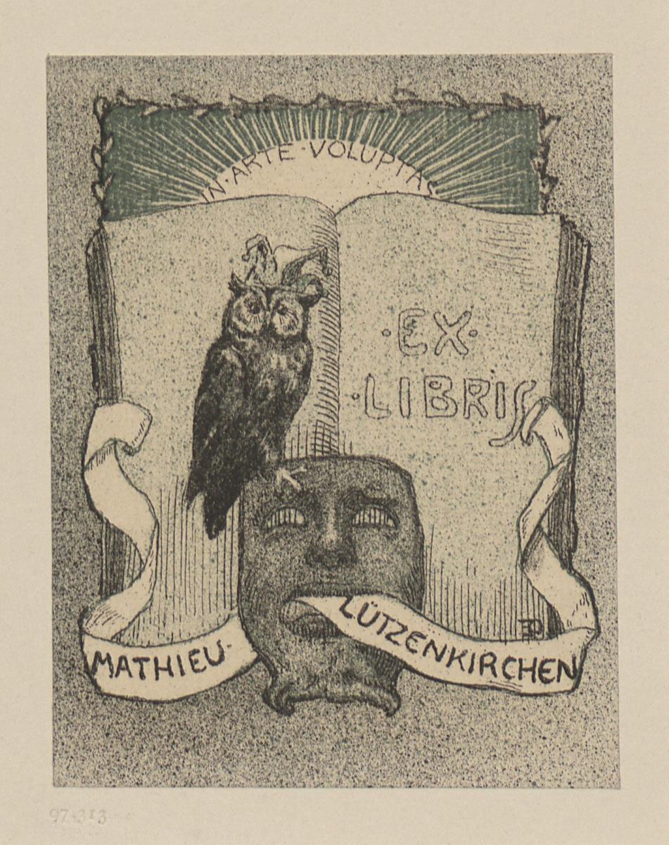 Exlibris Mathieu Lützenkirchen