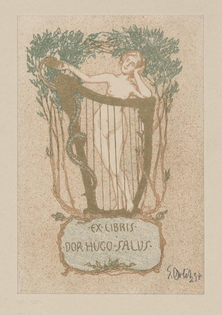 Exlibris Dr. Hugo Salus