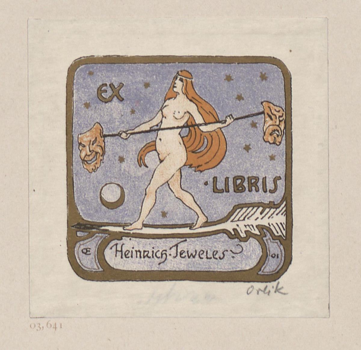 Exlibris Heinrich Teweles
