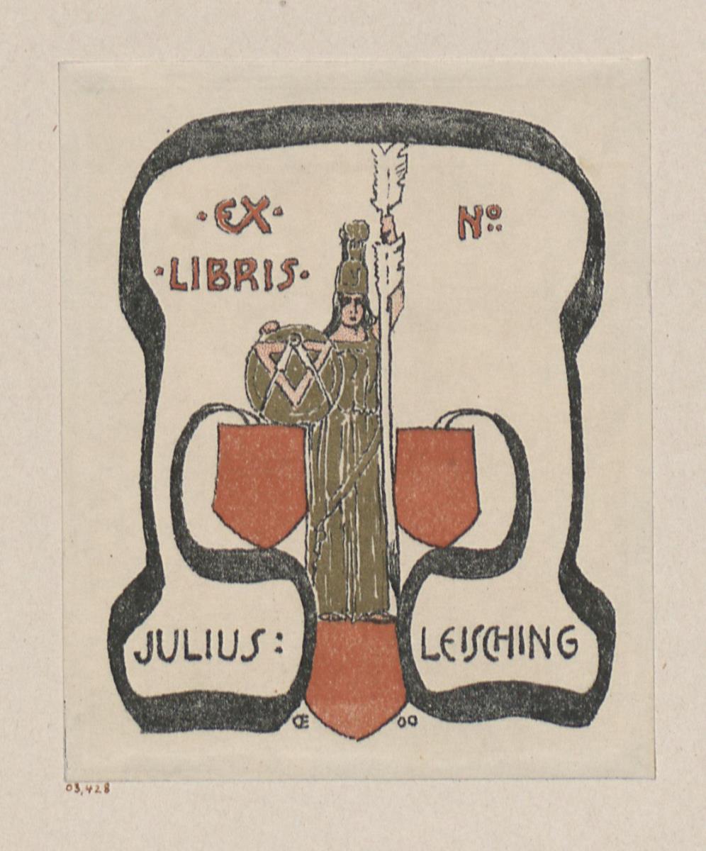 Exlibris Julius Leisching