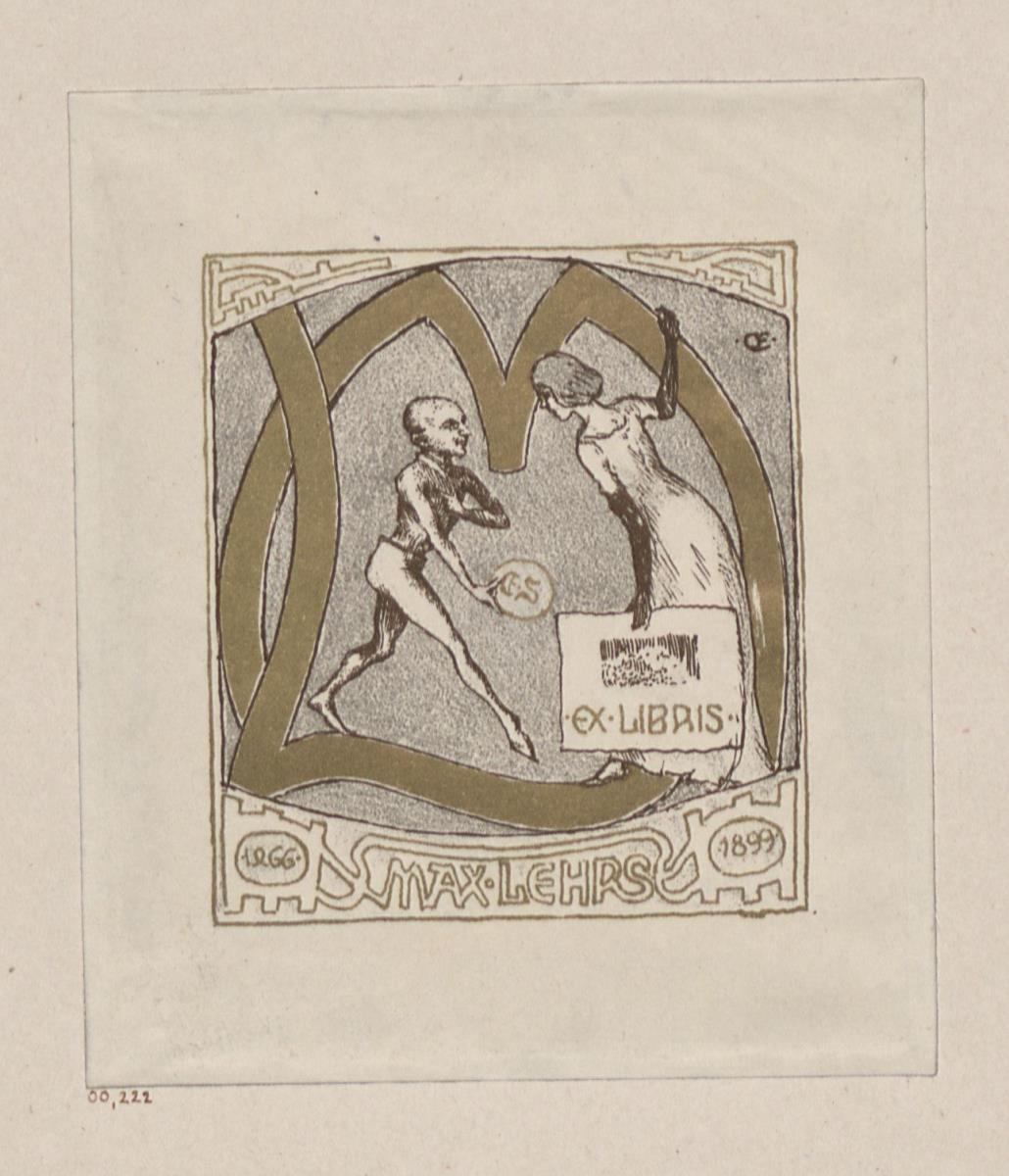 Exlibris Max Lehrs