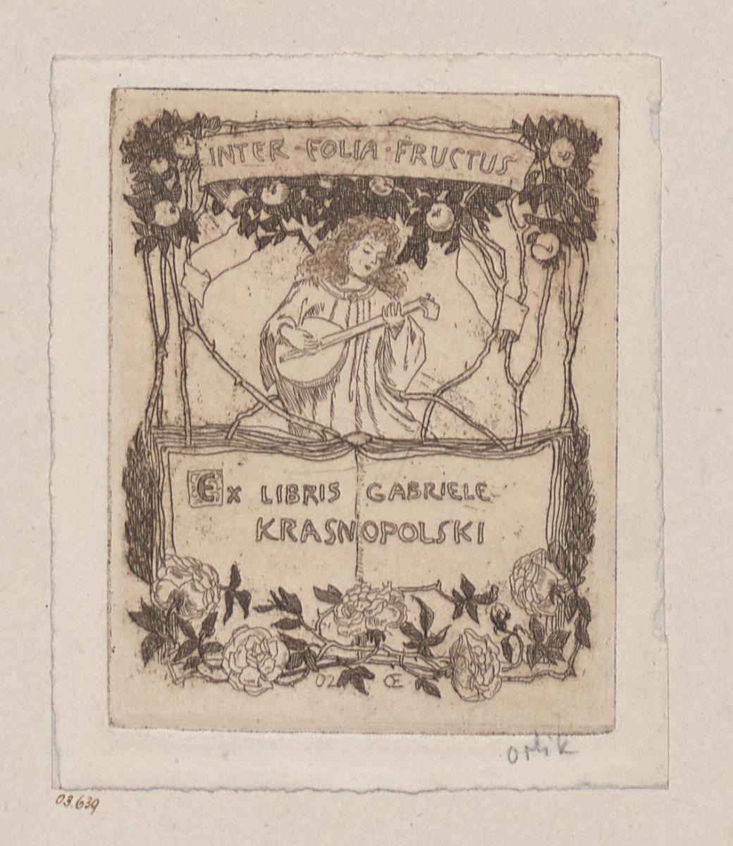 Exlibris Gabriele Krasnopolski