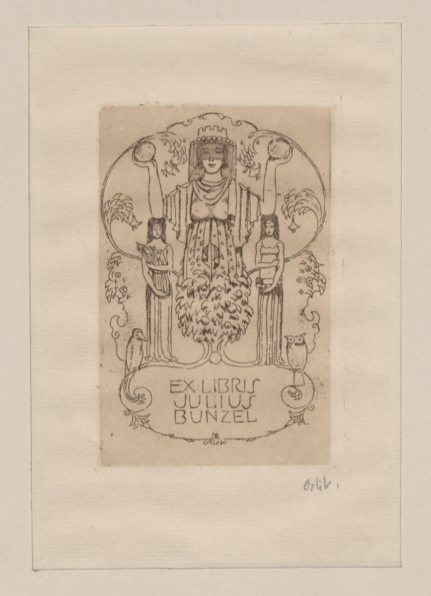 Exlibris Julius Bunzel