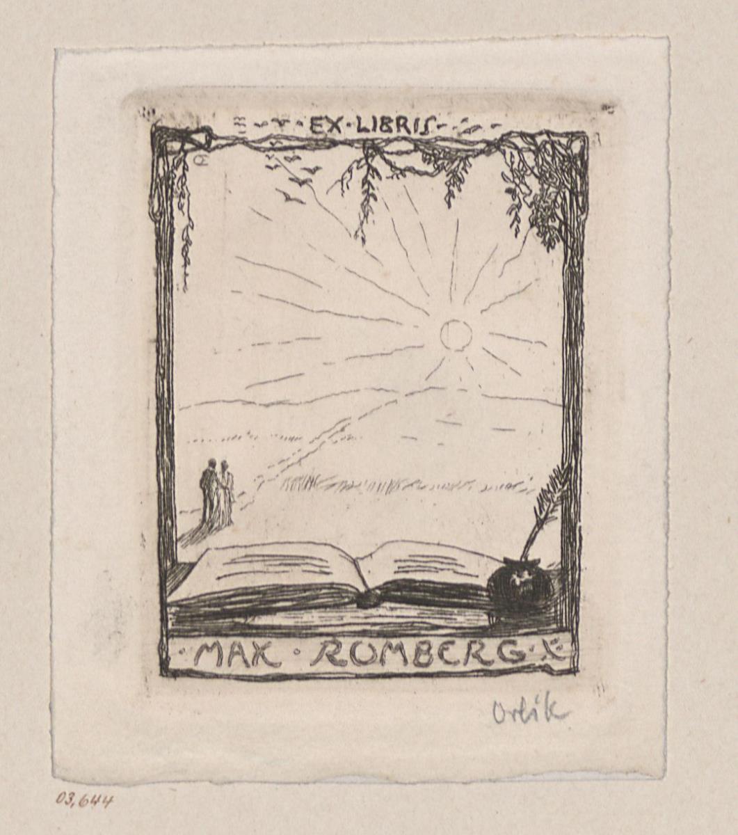 Exlibris Max Romberg