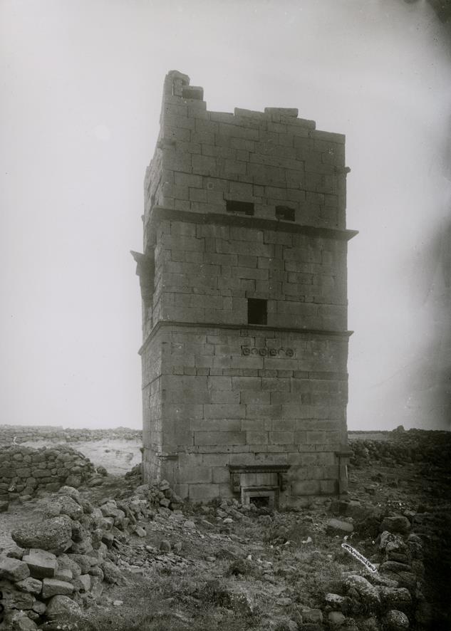 Kasr El Sirfari Sanamein, alter Turm, Haikal genannt (Sanamayn)