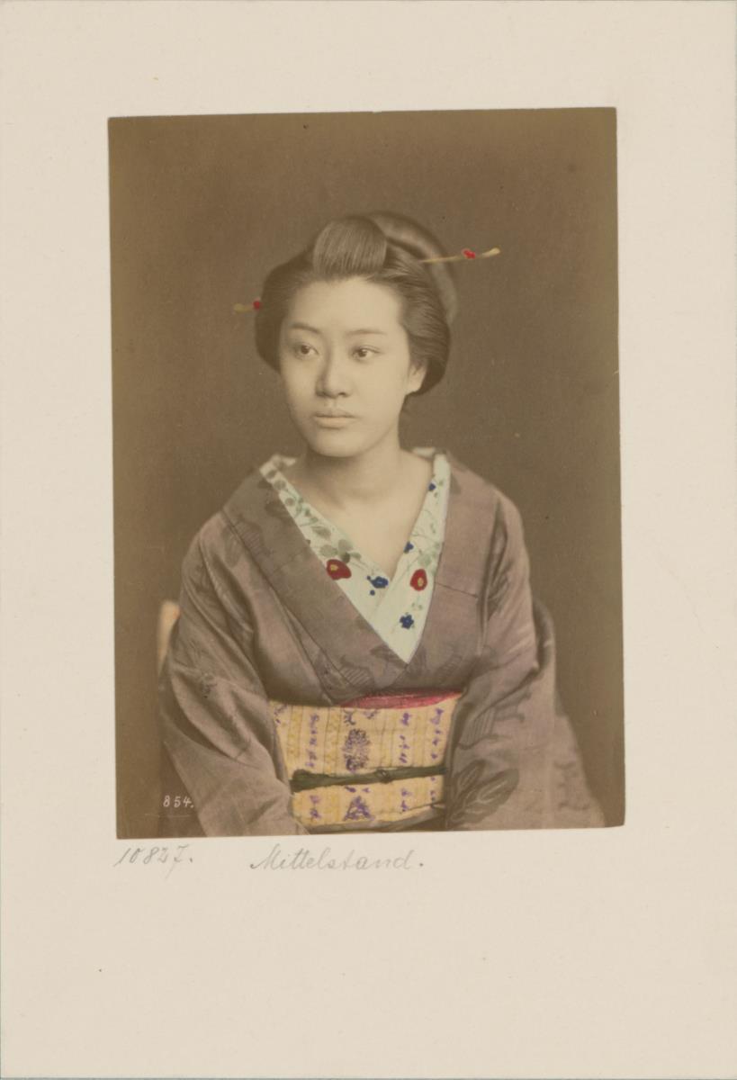 Porträt einer Frau aus dem Mittelstand Japans