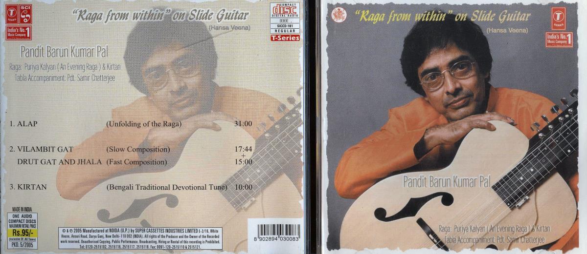 "Raga from within" on Slide Guitar (Hansa Veena)