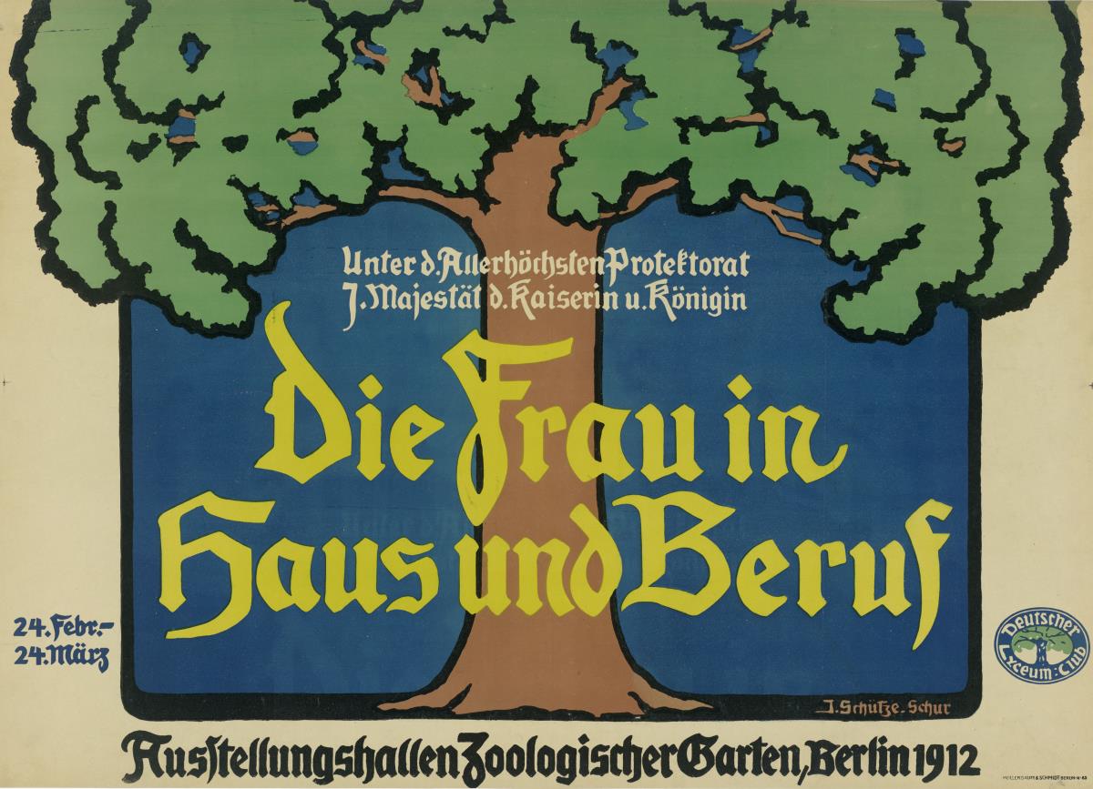 Die Frau in Haus und Beruf