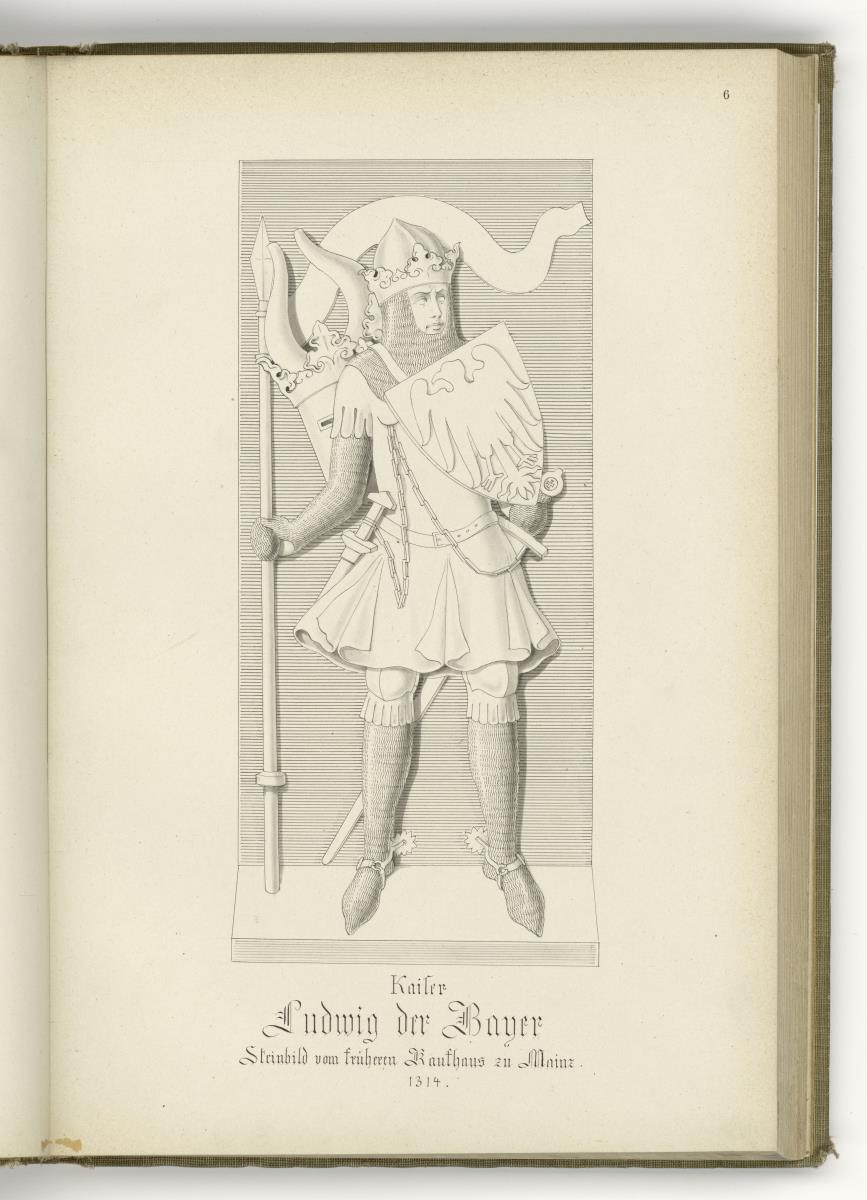 Kaiser Ludwig der Bayer, gest. 1314, Mainz