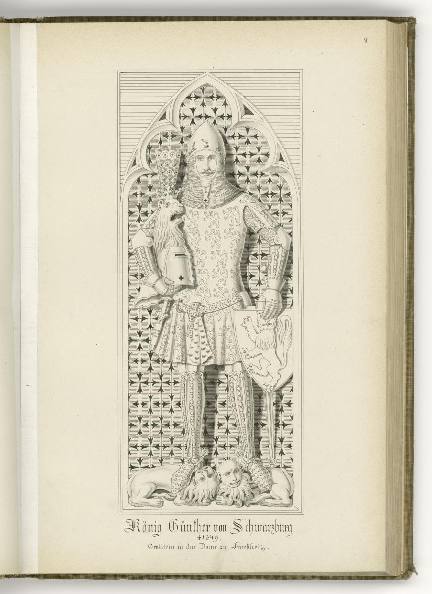 König Gunther von Schwarzburg, gest. 1349, Dom zu Frankfurt a. M.