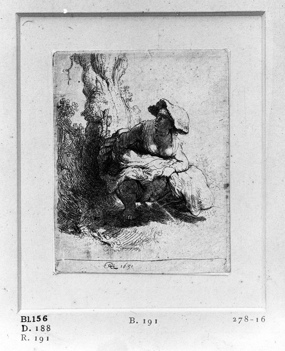 Die pissende Frau