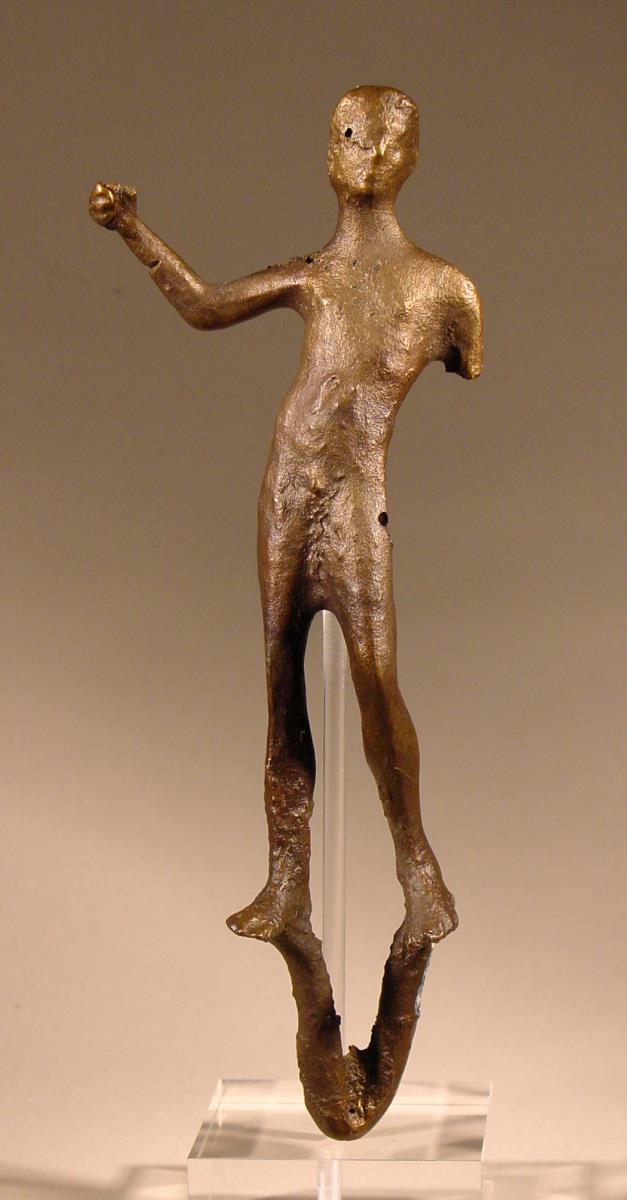 Nackte männliche Figur