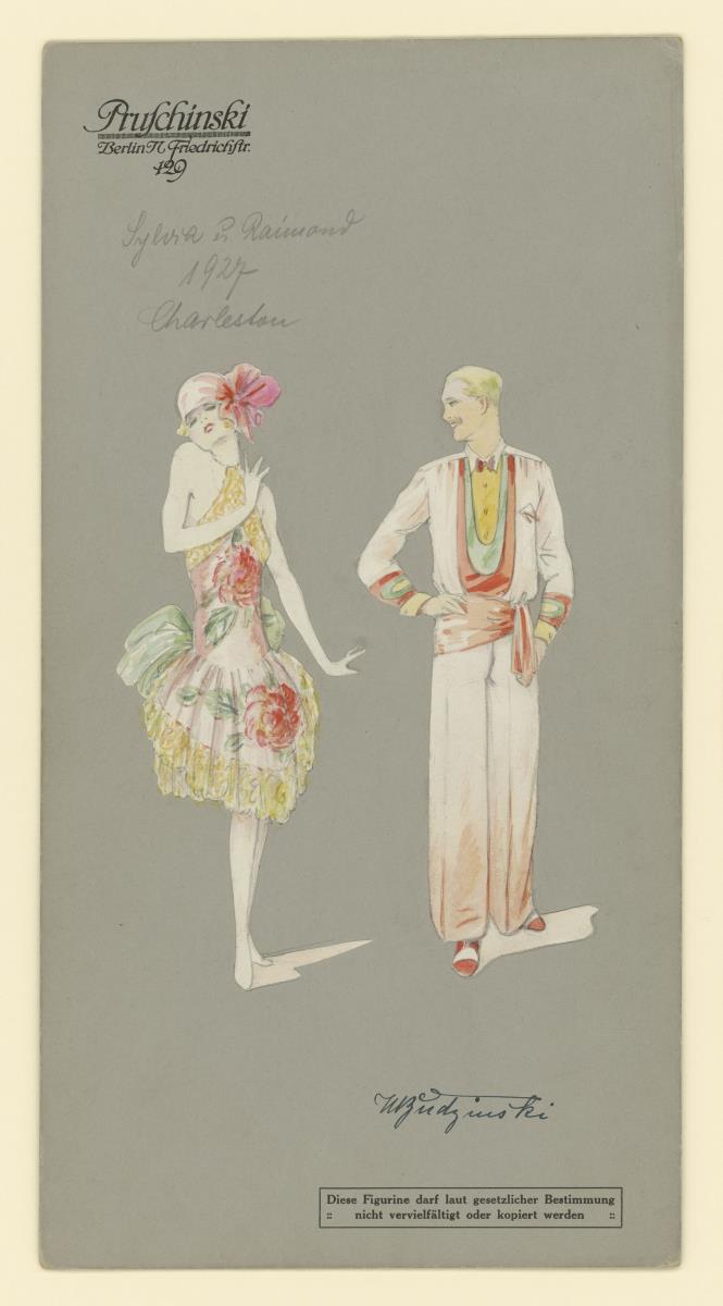 Kostüm Charleston, Sylvia und Raimond
