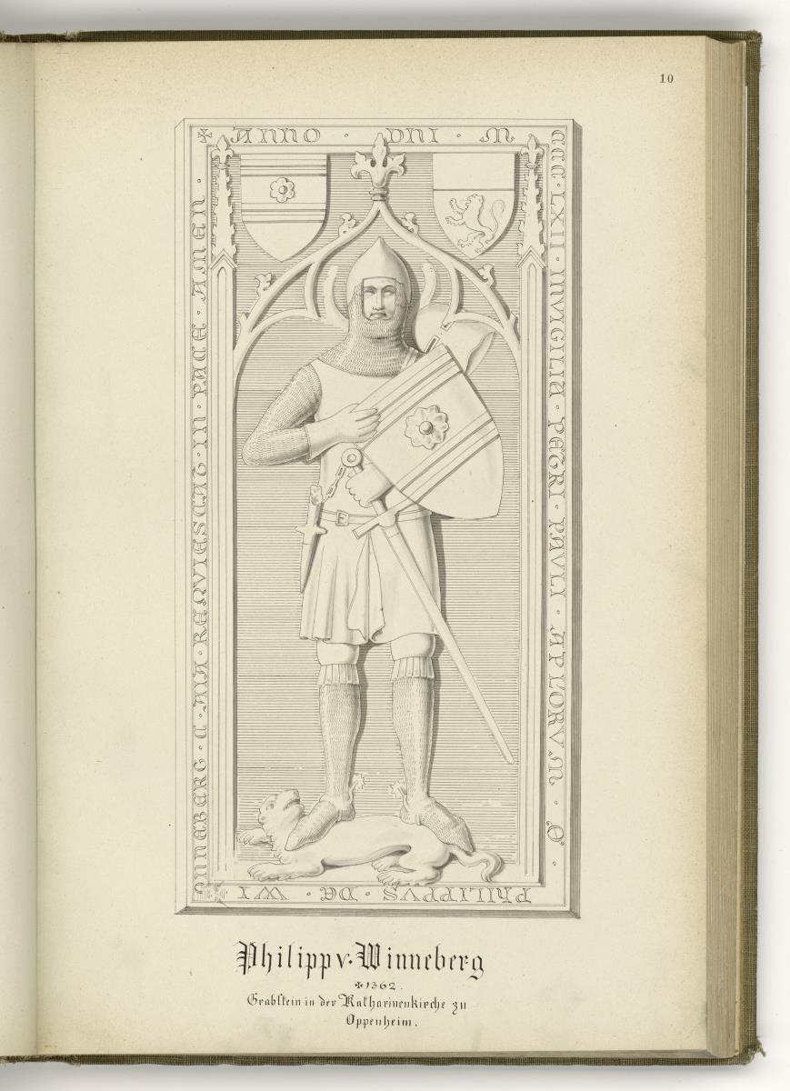 Phillip von Winneberg, gest. 1362, Katharinenkirche Oppenheim