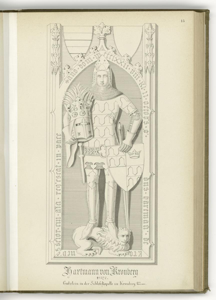 Hartmann von Kronberg, gest. 1372, Schlosskapelle Kronberg am Taunus