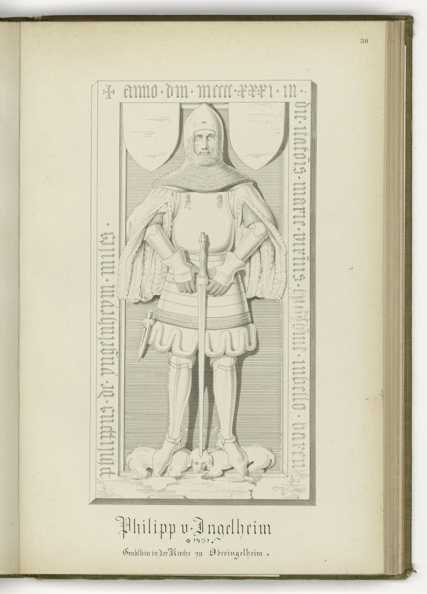 Philipp von Ingelheim, gest. 1431, Kirche Oberingelheim
