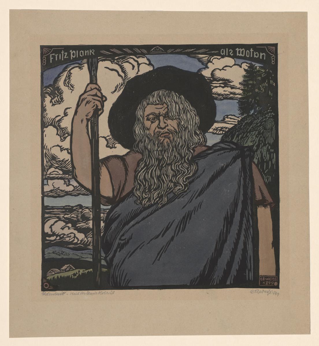 Fritz Plank als Wotan