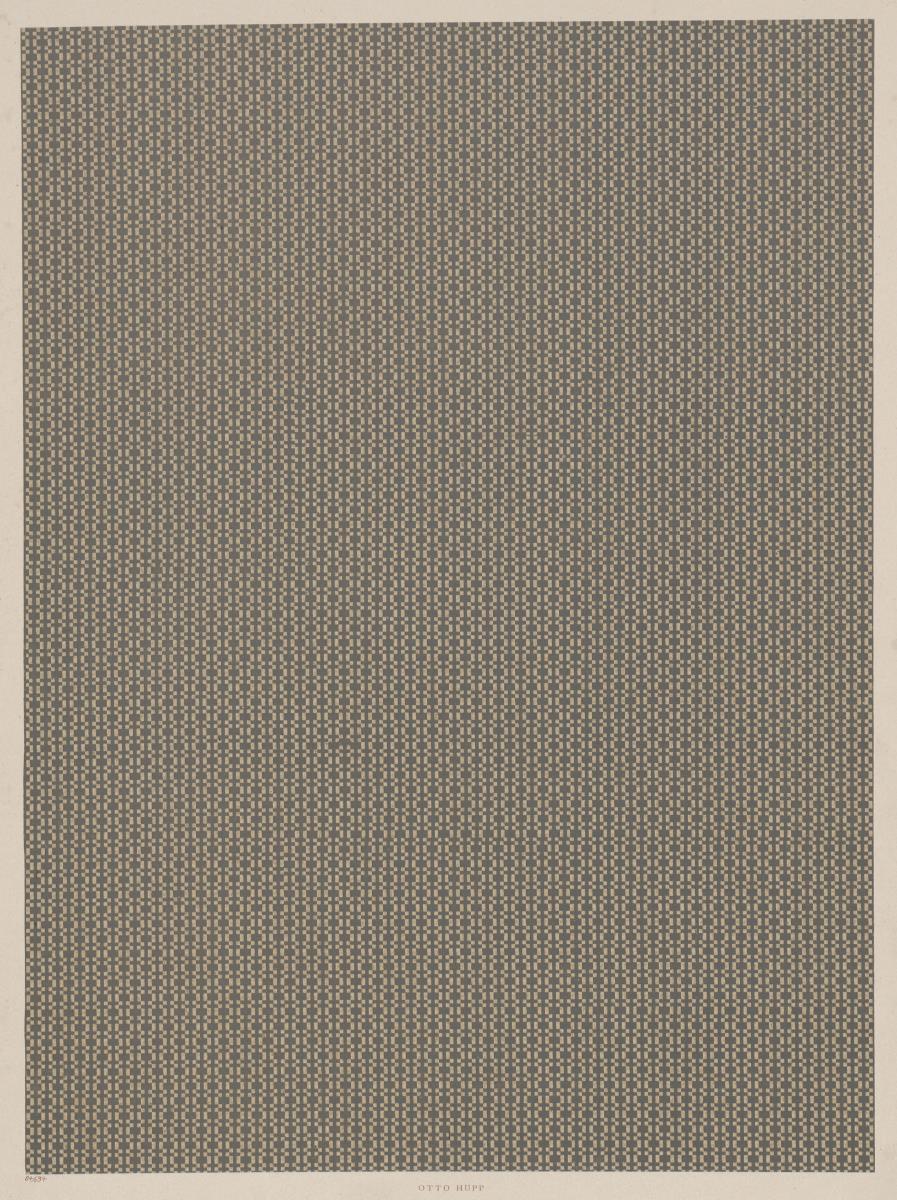 Lithografiertes Papier (geometrisches Flächenmuster)
