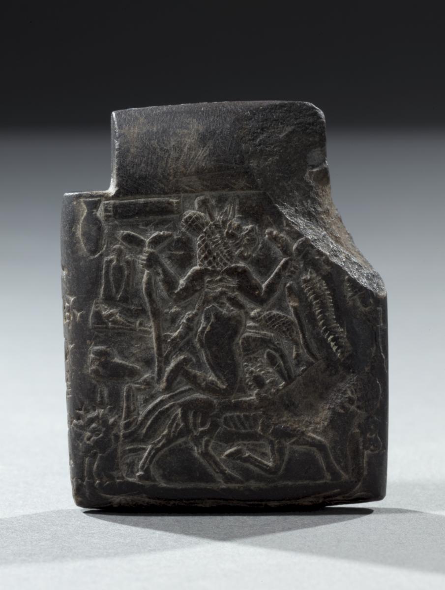 Amulett gegen die Dämonin Lamaschtu