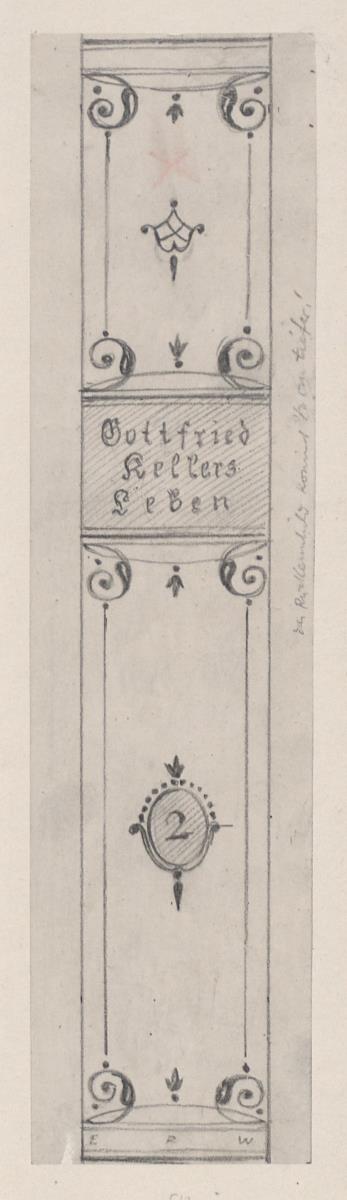 Skizze zu Gottfried Kellers Leben