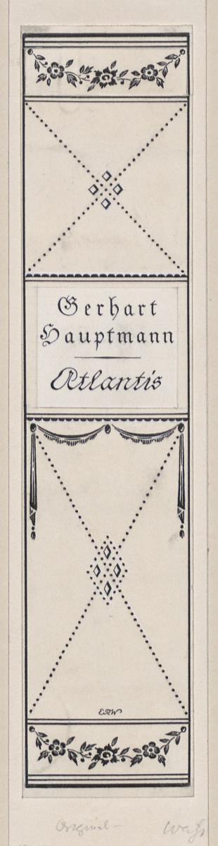 Skizze zu Gerhart Hauptmann, Atlantis