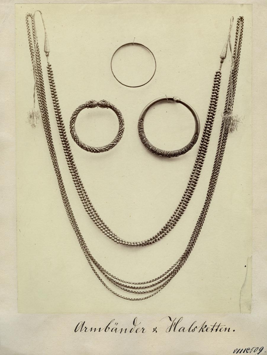 Armbänder und Halsketten