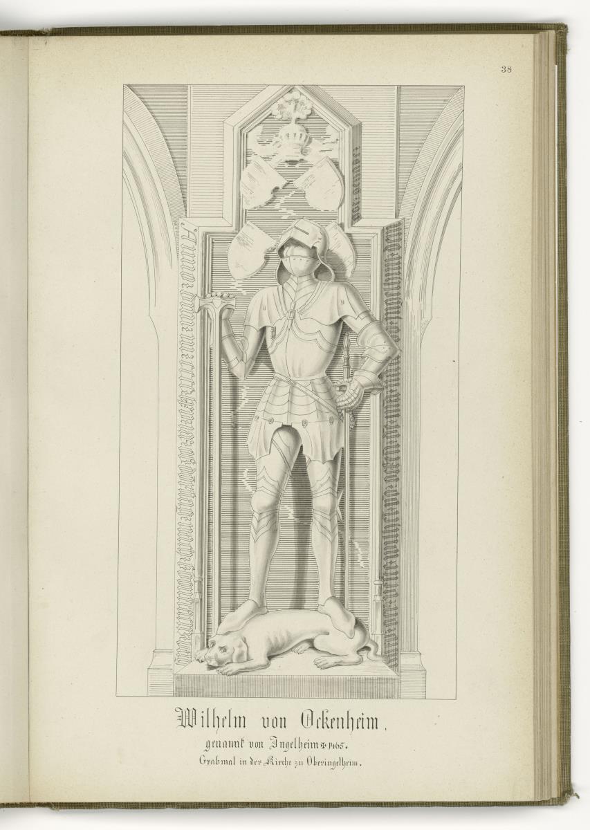 Wilhelm von Ockenheim, gest. 1465, Kirche Ober-Igelheim