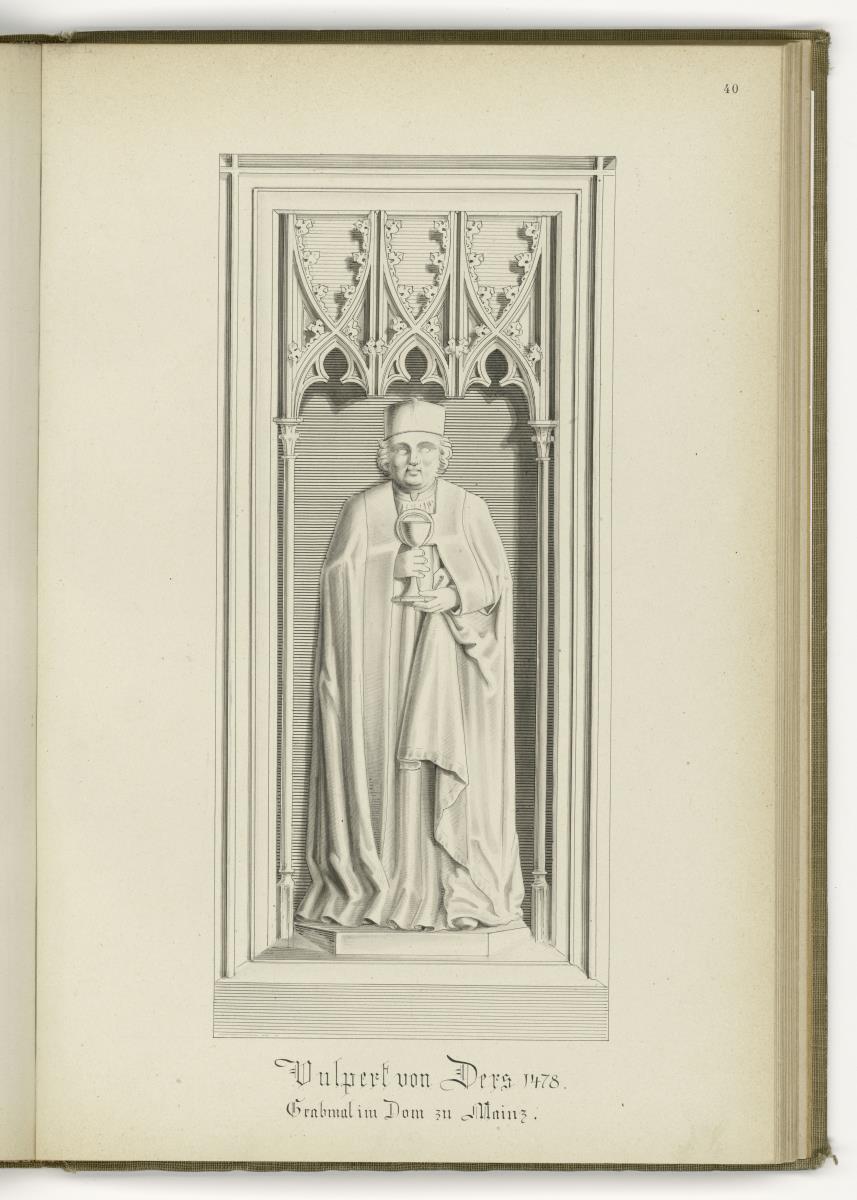 Vulpert von Ders, gest. 1478, Dom zu Mainz