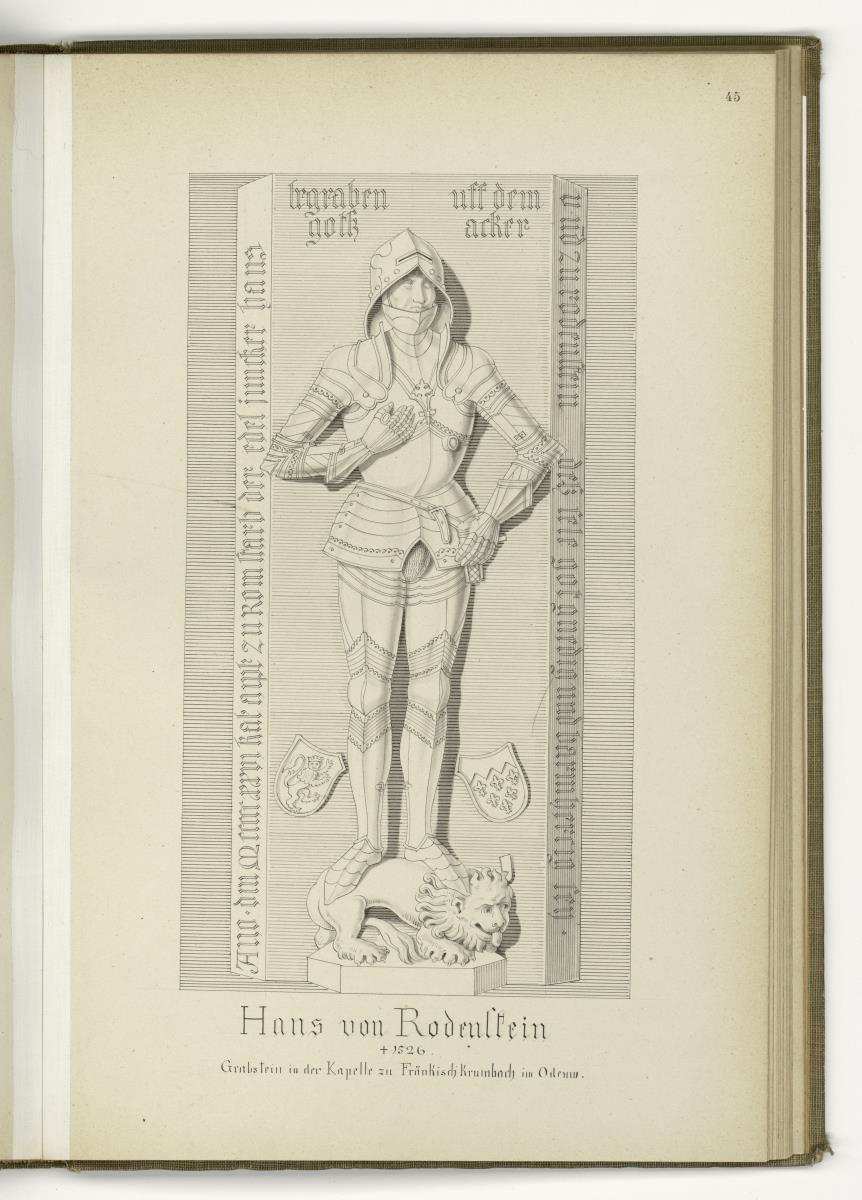 Hans von Rodenstein, gest. 1526, Kirche Fränkisch Krumbach i. Odenwald