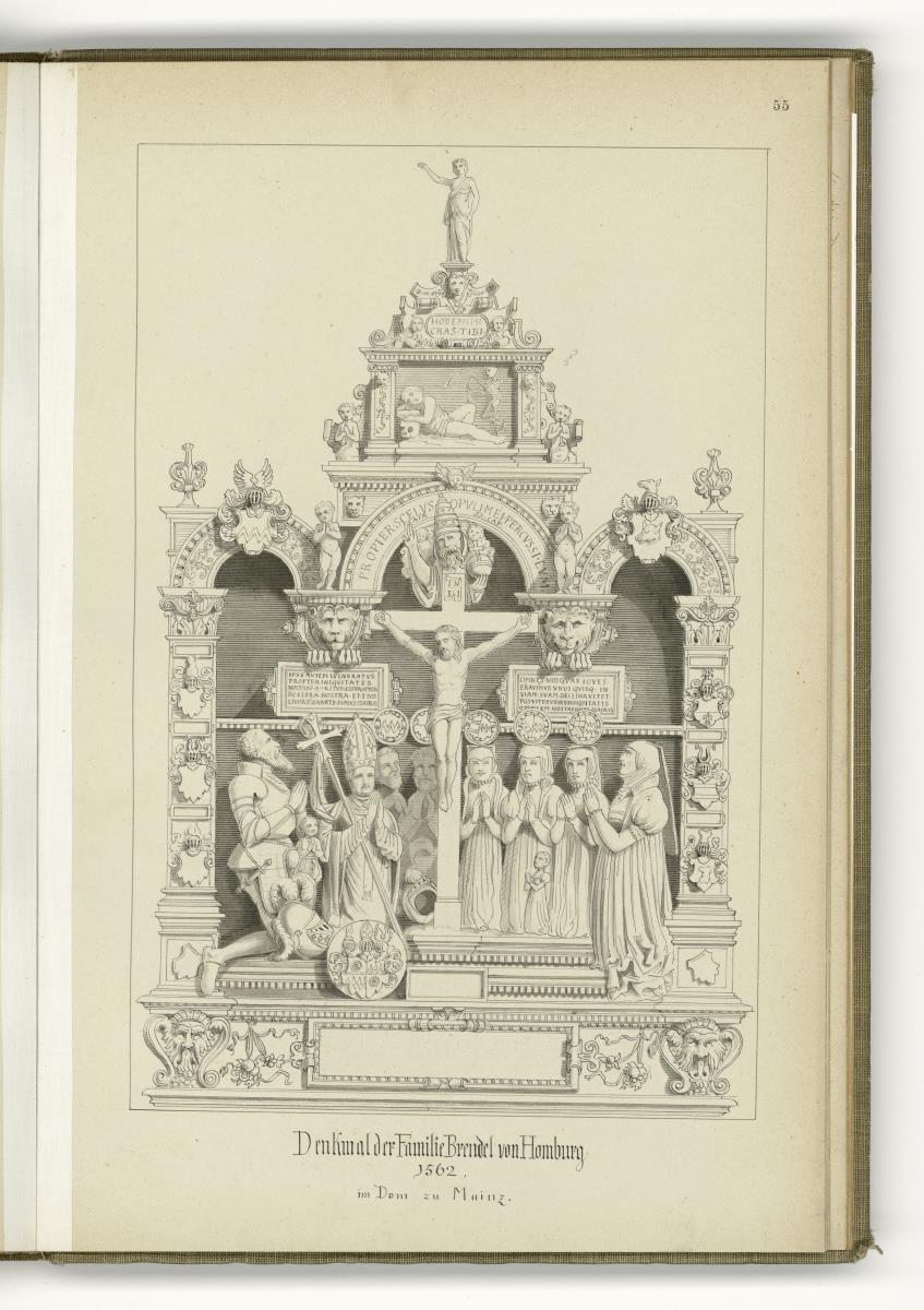 Denkmal der Familie Brendel von Homburg, 1562, Dom zu Mainz