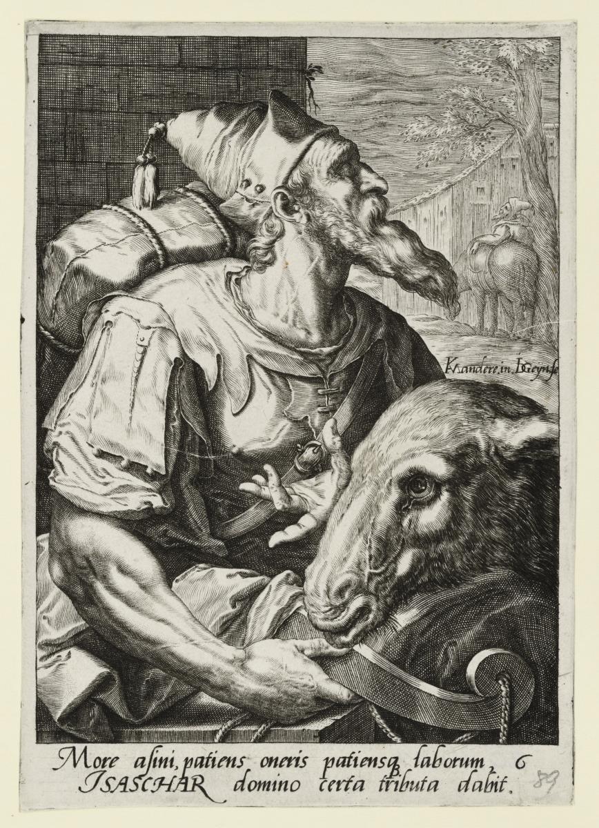 Issachar, Blatt 6 aus der Folge "Die zwölf Söhne Jakobs"