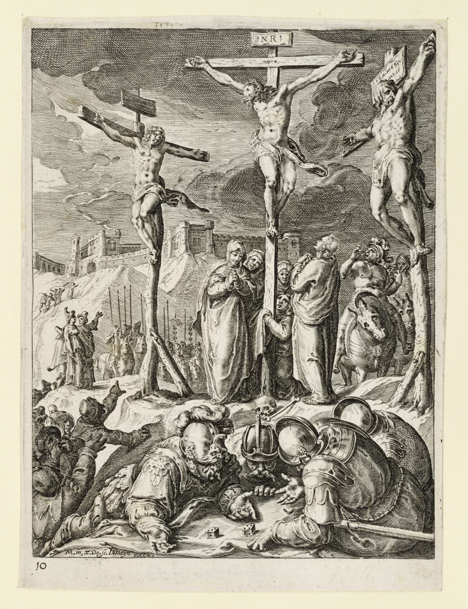 Die Kreuzigung, Blatt 11 der Folge "Die Passion Christi"