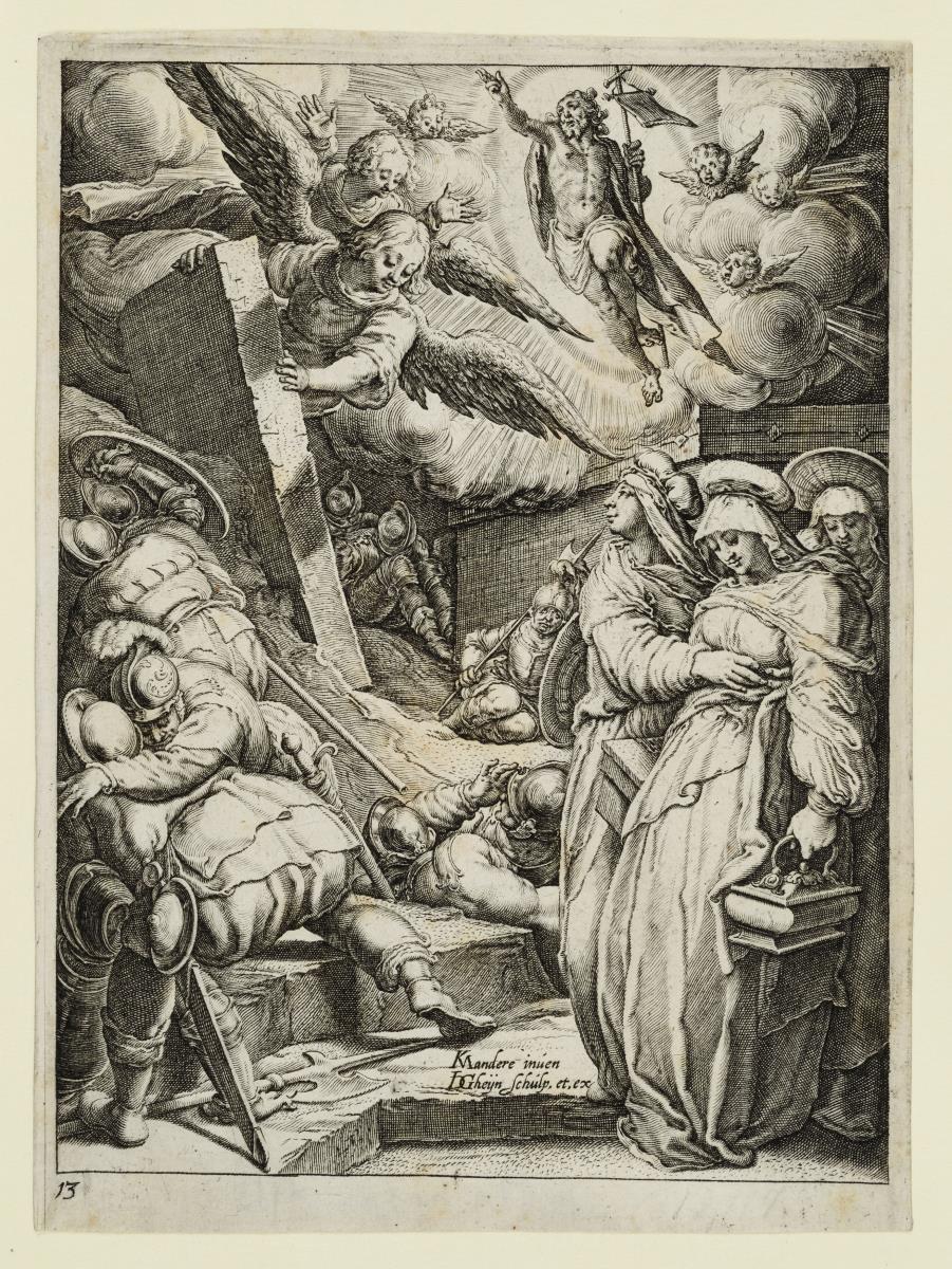 Die Auferstehung, Blatt 14 aus der Folge "Die Passion Christi"