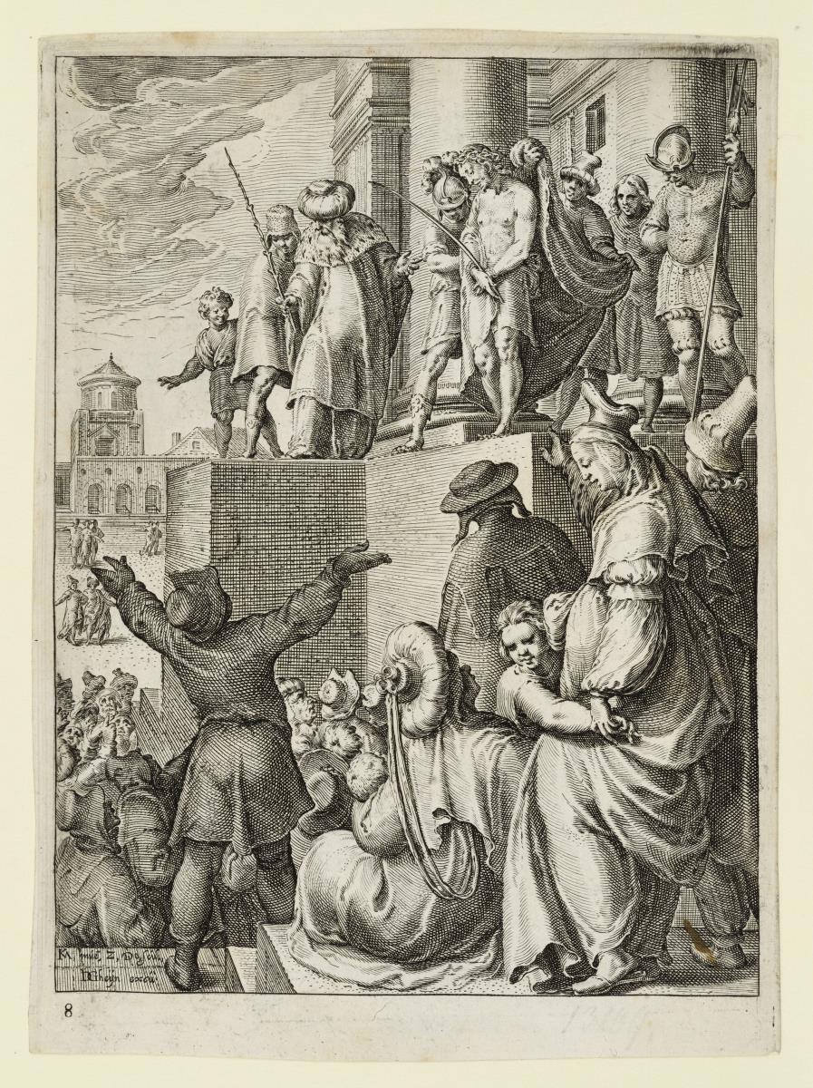 Ecce Homo, Blatt 9 aus der Folge "Die Passion Christi"