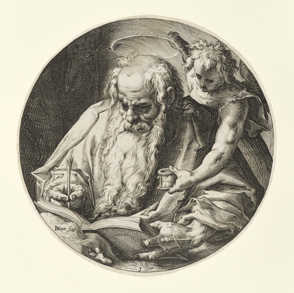 Die Evangelisten: Matthäus (Blatt 1 der 4teiligen Folge)