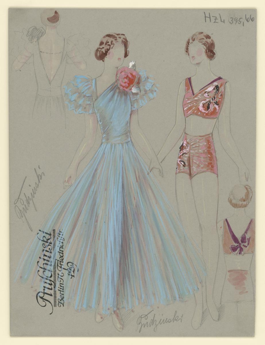 Tanzkleid und Trikotkostüm