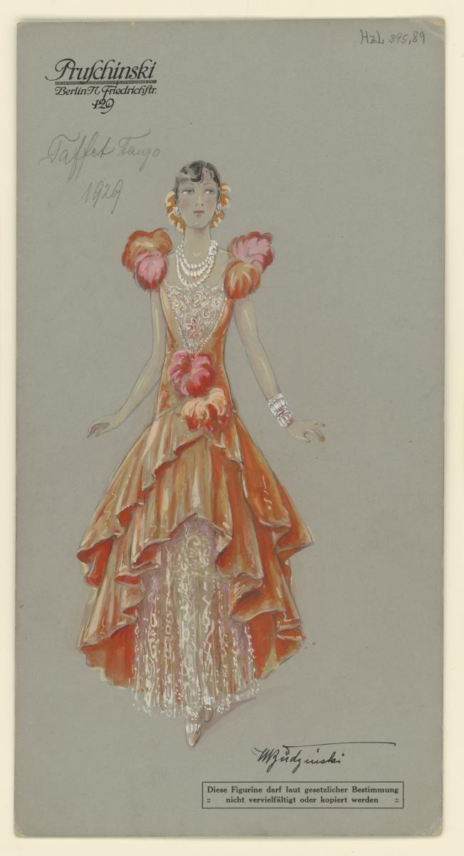 Langes Tangokleid