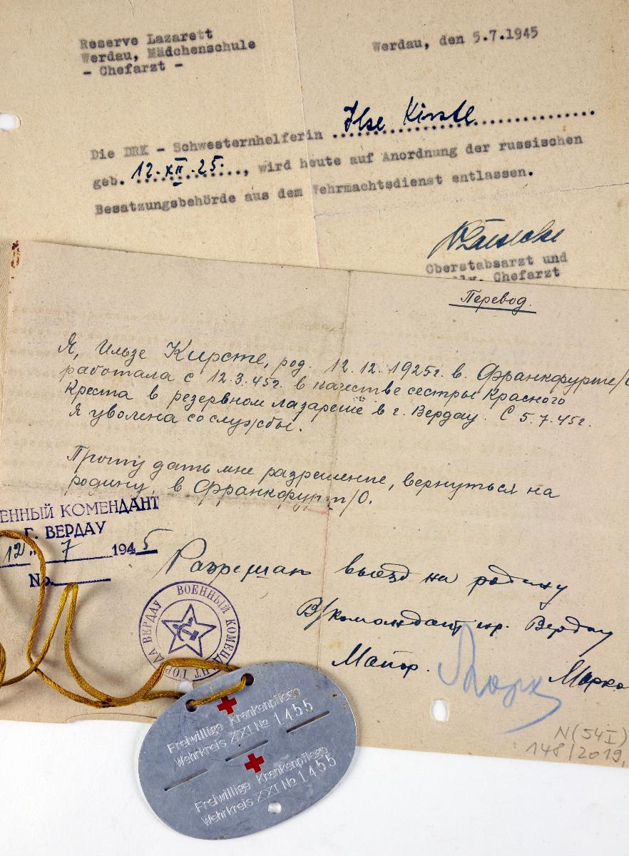 Freiwillige Krankenpflege Wehrkreis XXI No. 1455
