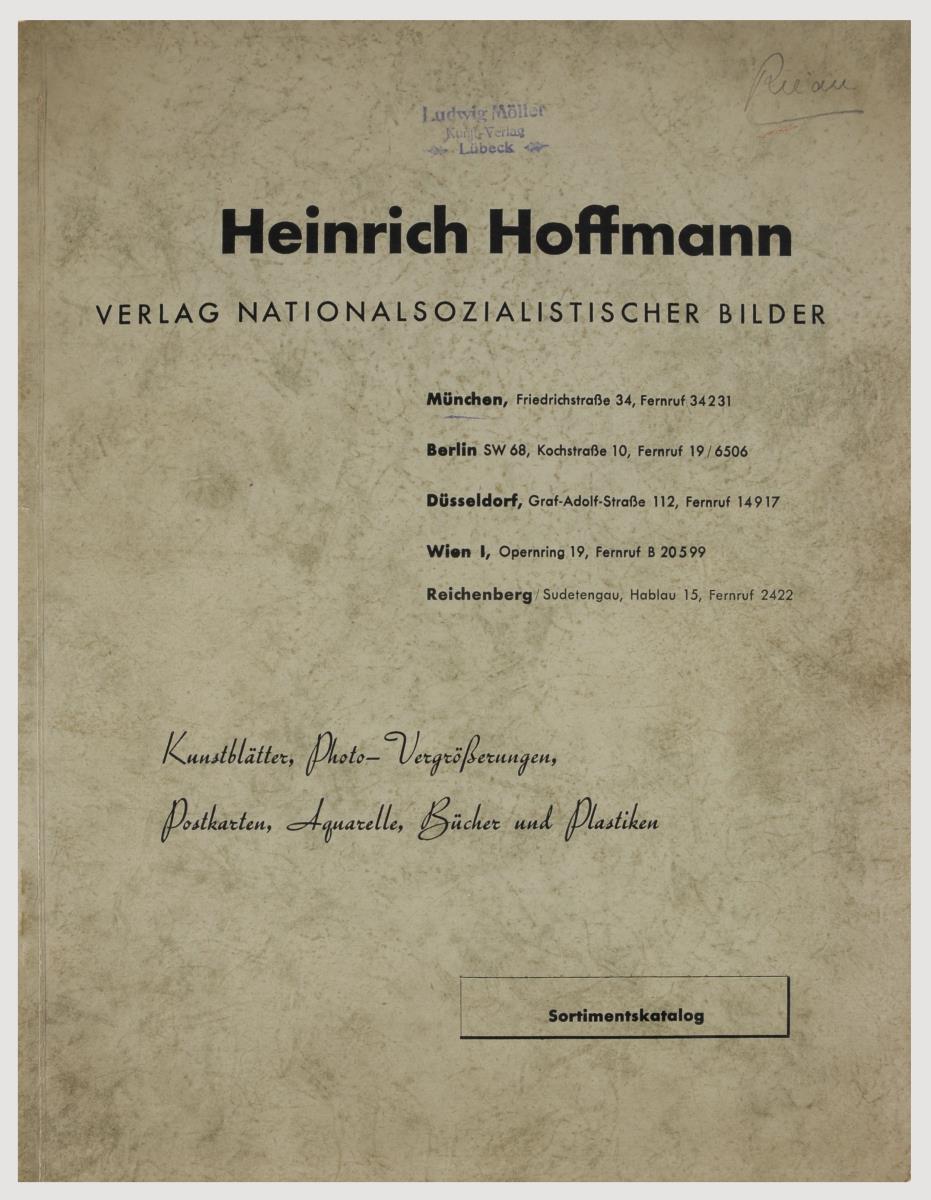 Heinrich Hoffmann. Verlag Nationalsozialistischer Bilder.