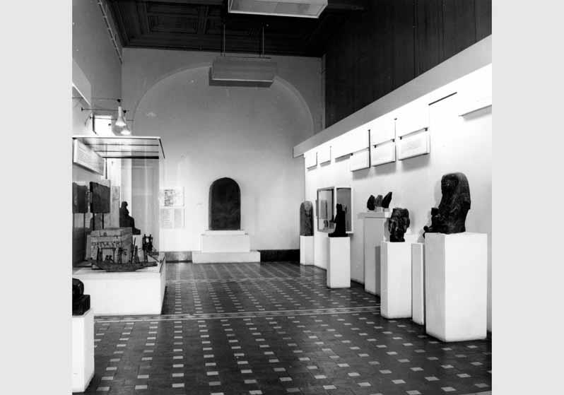 Aufstellung des Ägyptischen Museums und der Papyrussammlung im Bode-Museum, Saal des Mittleren Reiches, Raum 3