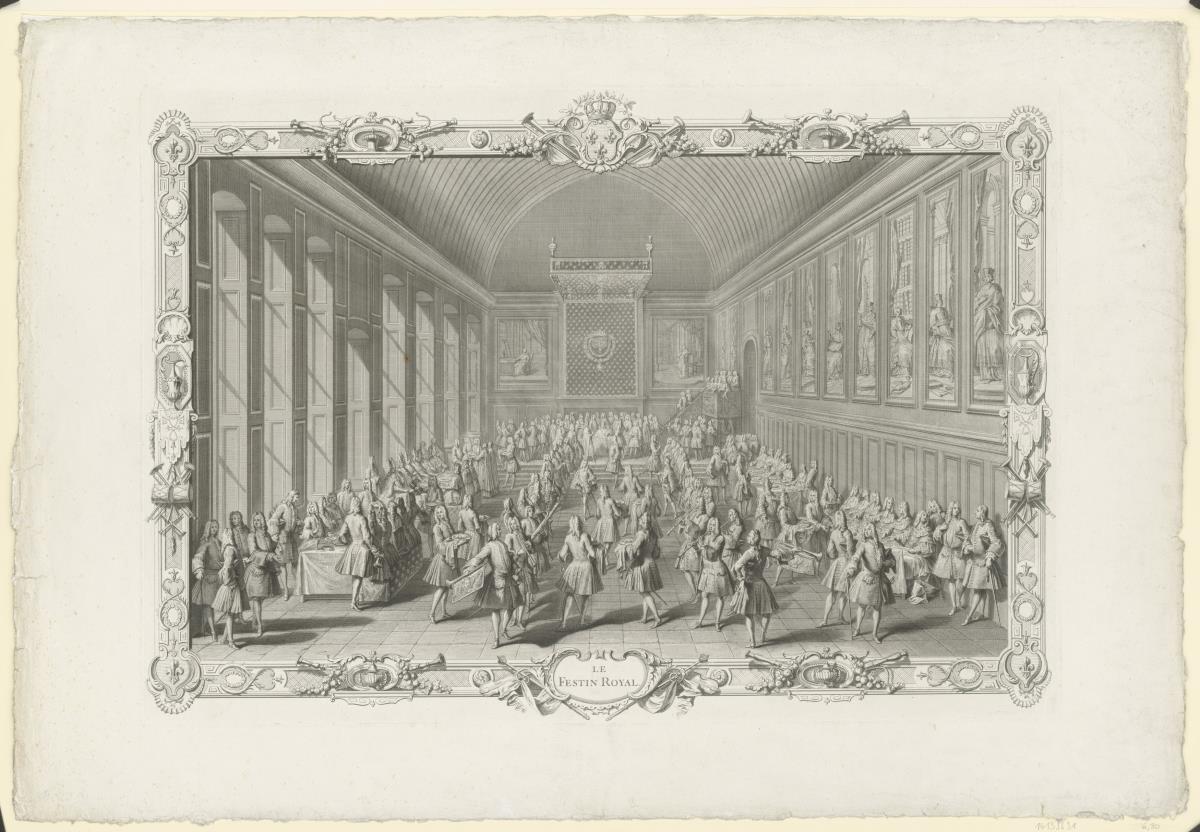 Le Sacre de Louis XV: Le Festin Royal
