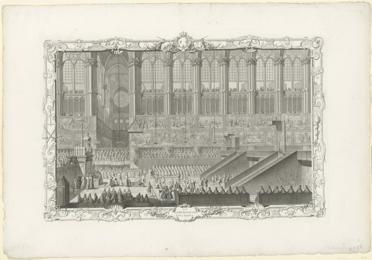 Le Sacre de Louis XV: La Cérémonie des Onctions