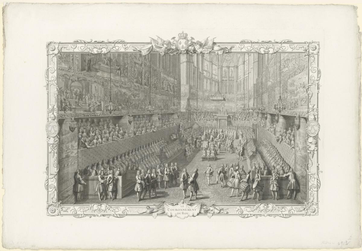 Le Sacre de Louis XV: Le Couronnement du Roi