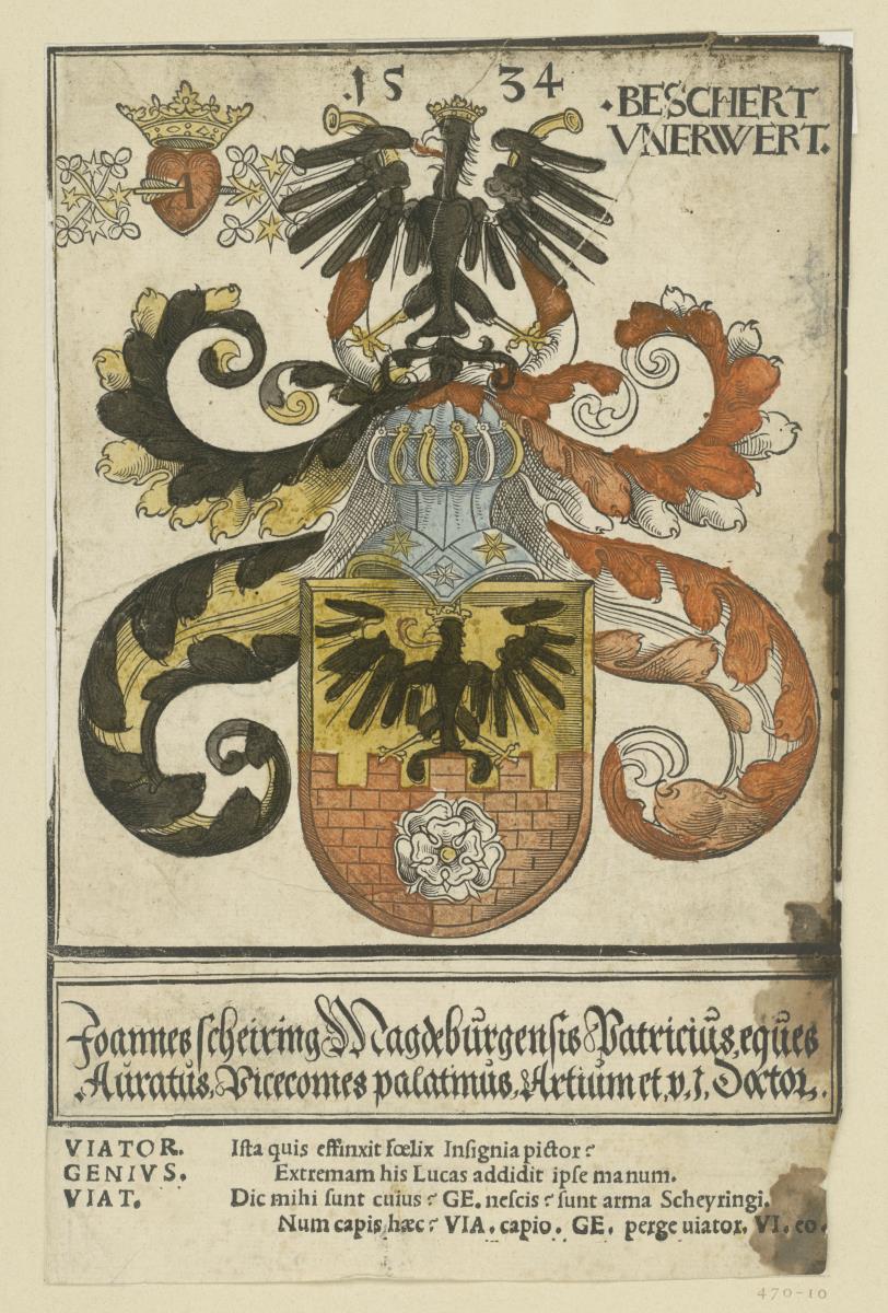 Wappen des Johannes Scheiring
